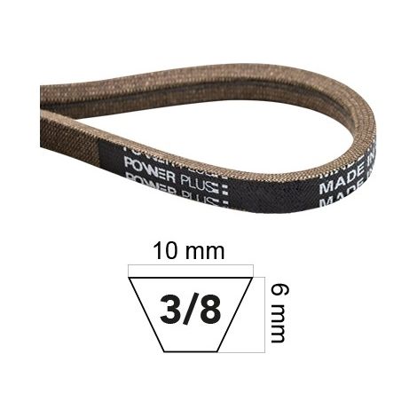 Cinghia trattorino tagliaerba fatta in KEVLAR COMPATIBILE MTD 754-0429