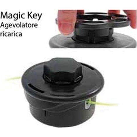 Testina per decespugliatore batti e vai garden devil - Specifiche: Ø mm 120 universale con foro Ø mm 25,4