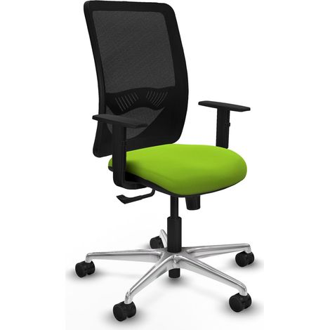 Silla de oficina piqueras y crespo ergonómica negro espuma densa (1/2)