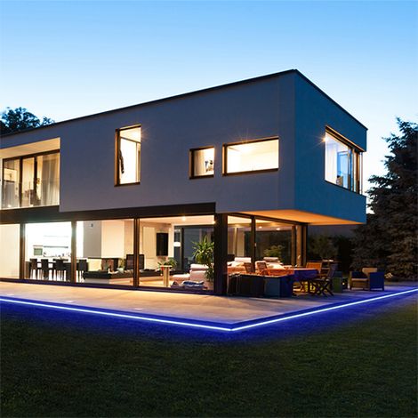 Cordon lumineux Sur'line Bleu -  3m  - Chromex (1/3)