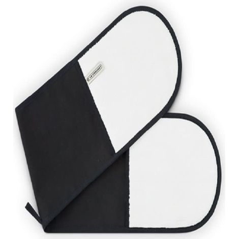 Le Creuset Oven Glove Double 89x20cm black Schwarz (95001000000000)