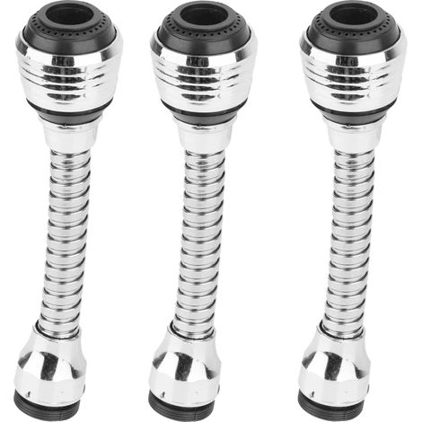 3Ensemble de filtre pour bec de robinet monobloc360°Embout flexible, anti-éclaboussuresABSMatériel (1/5)