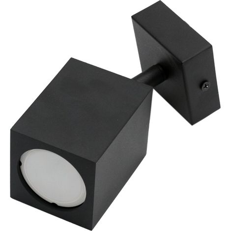 Applique orientable noire GU10 Quantus ID-6101 IdeaLED (1/5)