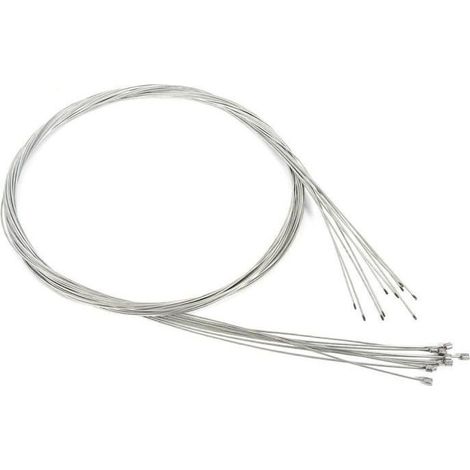 Câble de décalage de route de câble de dérailleur de vélo de 10pcs câble de changement interne pour la bicyclette