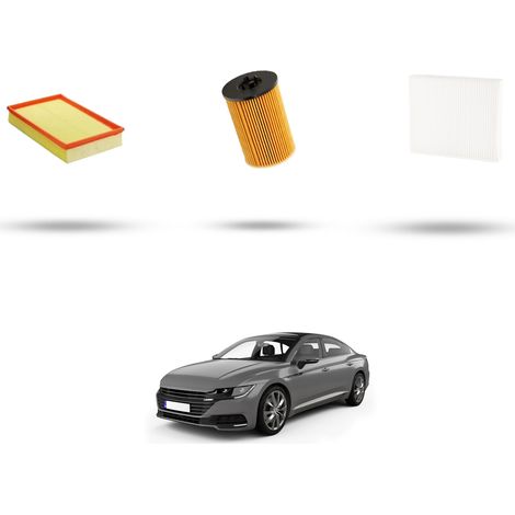 Kit tagliando 3 filtri compatibile con Vw Arteon (3H) 2.0 TDI 140kw Dal 2017 (1/5)