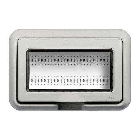 Idrobox Luna - Livinglight - Bticino Abdeckung IP55 4p weiß 24604N