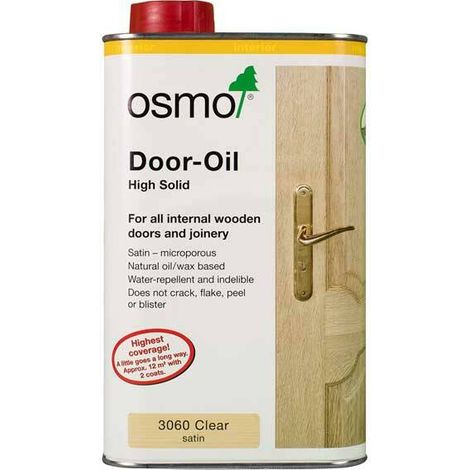 Osmo Door Oil - Satin - Clear - 125ml
