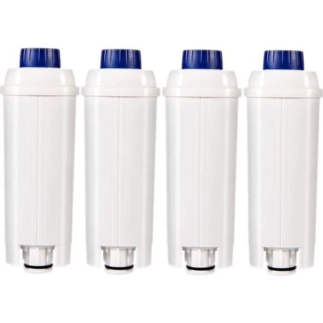 4 Pack, Coffee Filter Replacement, for DeLonghi DLSC002, DLS C002 Filters, Compatible with ECAM, ESAM, ETAM, BCO, EC - (1/5)
