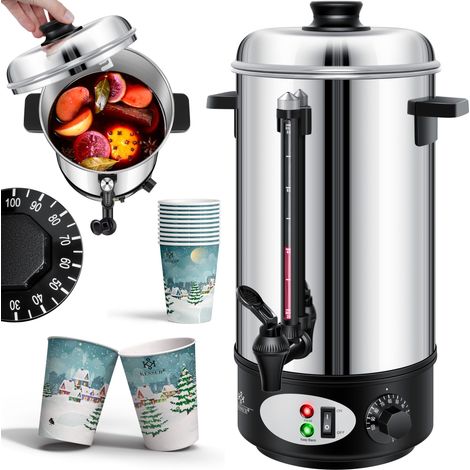 KESSER® Glühweinkessel Edelstahl - 20 Liter (1/5)
