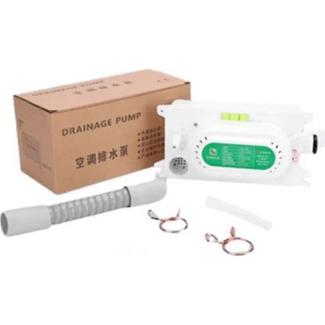 Pompe à condensats 110V/220V AC. drainage automatique. hauteur de refoulement de 2 mètres. débit de 100 litres/heure. (1/3)