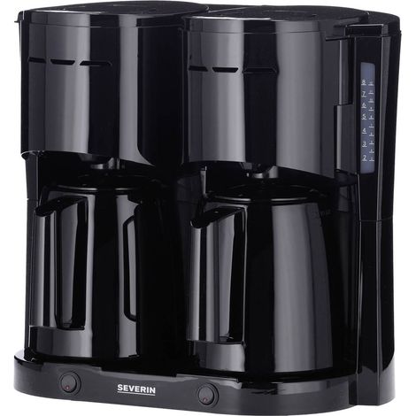 Severin KA 9315 Cafetière noir Nombre de tasse=16 verseuse thermofuge C717522