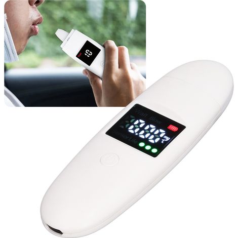 Alcootest professionnel haute précision DX-4 avec écran LCD numérique et annonce vocale (1/5)