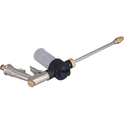 Pistolet à eau haute pression, tuyau d'arrosage, lance, pulvérisateur, nettoyeur mousse, outil de nettoyage (1/5)