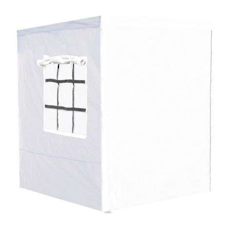 Packs Laterales Carpas Plegables - Pack 4 Laterales para Carpas 3x3 Eco 2L1V1P - Blanco