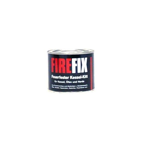 FireFix Kesselkitt feuerfest 1000 g Kaminzubehör Dichtmasse Kaminkitt Kamin Ofen