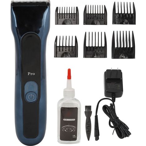 Tondues électriques rechargeables ensemble coupe-cheveux professionnel domestique, tondeuse à barbe et cheveux, prise US 100-240V. (1/5)