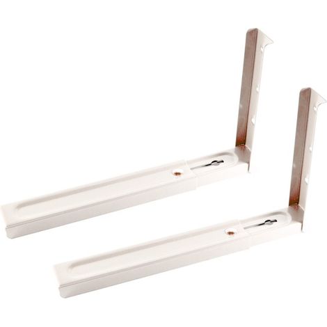 SUPPORTO MICROONDE ESTERNO ARGENTO - 40 KG