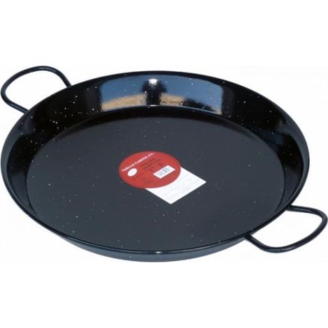 Padella Tradizionale In Acciaio Smaltato ø34cm (6 Persone) Vaello (1/3)