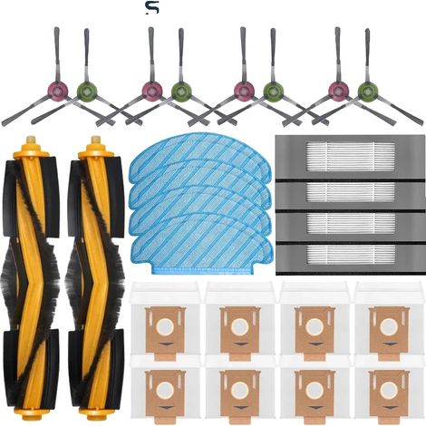 Filtros para aspiradora, compatibles con modelos ECOVACS, fácil instalación, 26 unidades. (1/2)