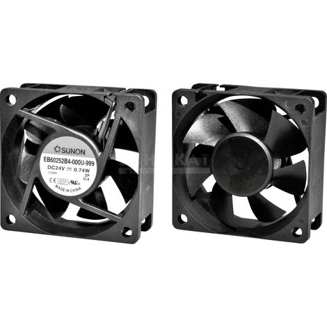 Sunon EE60251B1-A99 Ventilateur axial 12 V/DC 39.91 m³/h (L x l x H) 60 x 60 x 25 mm