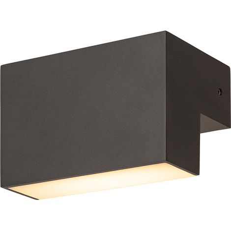 Applique extérieure L-LINE OUT gris LED 7W 3000/4000K interrupteur C - SLV - 1003539 (1/3)