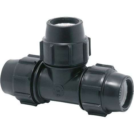 Gleicher T-Anschluss 20 mm Polypropylen