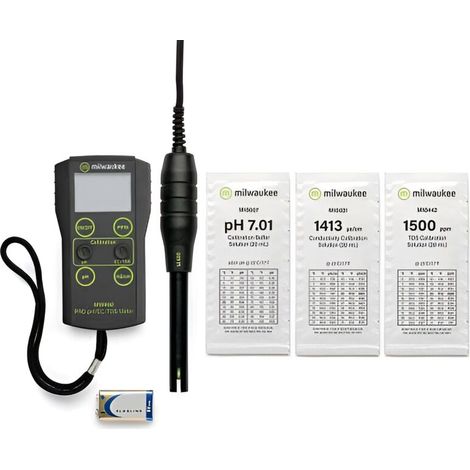 Milwaukee MW802 pH EC Messgerät Kombimessgerät Wasseranalyse Digital (1/4)