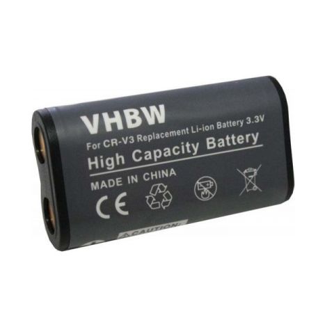 Batterie photo numerique type CR-V3 Li-ion 3V 1300mAh (1/2)