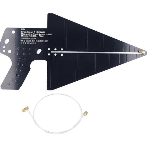 Logarithmisch-periodische Antenne, hochpräzise passive Richtantenne für Frequenzen von 0,6 bis 10 GHz