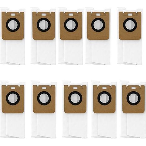 10 sacchetti per robot aspirapolvere Dreame Bot Z10 Pro - Pezzi di ricambio - AquaForge (1/4)