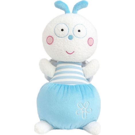 Luminou luciole bleue peluche lumineuse naturelle fonctionne sans pile  et  30 cm (1/2)