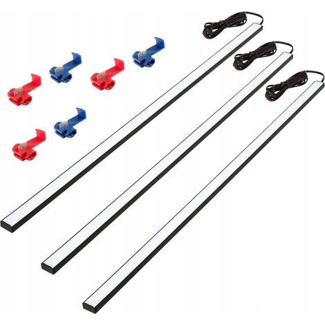 Éclairage LED pour cabine de voiture, fourgonnette, zone de chargement, 3x50cm PL12