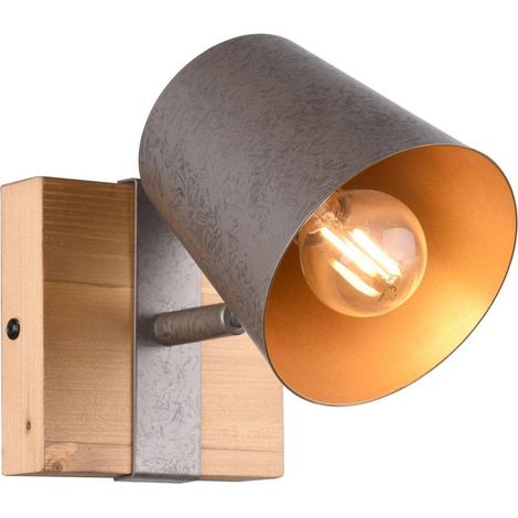 Spot da Interno E14 in Metallo Nickel Anticato (1/5)