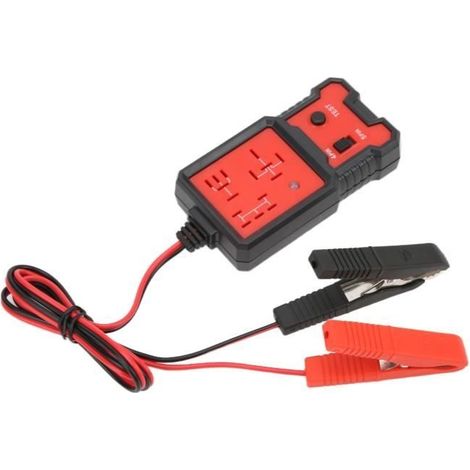 Cuque Testeur de batterie de voiture Testeur de relais de voiture 12V testeur de relais automobile électronique facile à utiliser (1/4)
