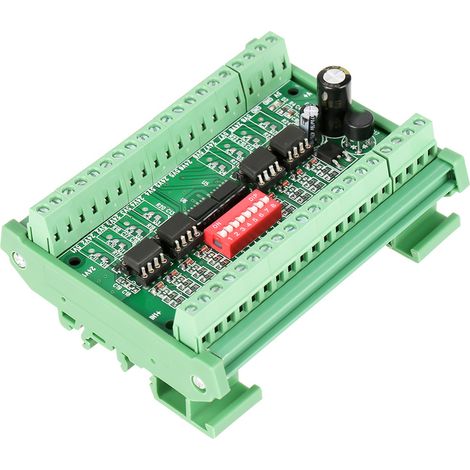 8-Kanal-NPN/PNP-zu-NPN-Pegelwandler, 5 V/24 V Rechtecksignal-Umwandlungsmodul, 10 MHz, 1 Stück