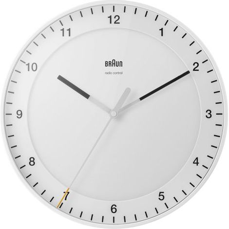 Braun BC 17 W-DCF Funkwanduhr weiß (1/5)