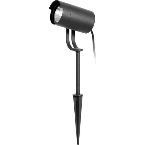 Megatron MT70803 Gartia LED-Gartenleuchte    GU10  Schwarz (1/2)
