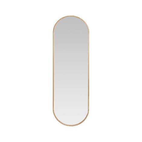 ANDREA HOUSE AX24106 Espejo Pared Ovalado Madera 50X160 - ref: AX24106
