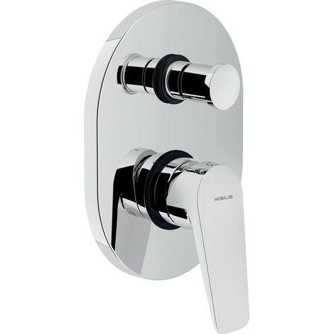 Nobili Sky Serie Unterputz-Brausebatterie SY97100CR Verchromt - Messing