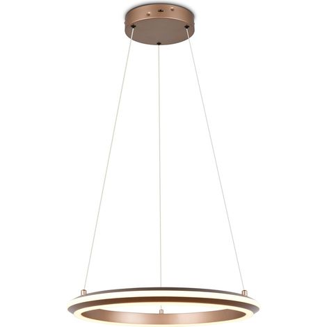 Suspension Amador brun moka Ø 45cm - 331010165 (1/3)
