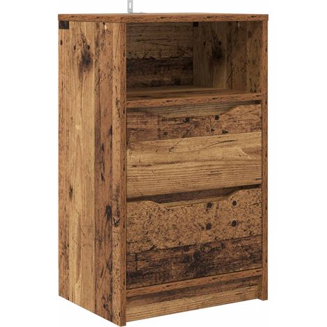 Maison Exclusive - Table de chevet Bois Ancien 40 x 30 x 467 cm Bois d'ingénierie (1/5)