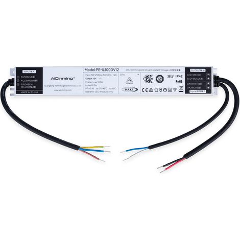 DALI DT6 dimmbares Netzteil - 12V DC - 8,3A - 100W