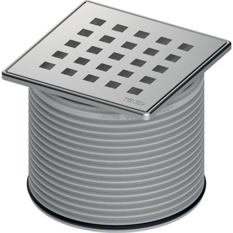 TECEdrainpoint S Rostrahmen aus Edelstahl, 100 × 100 mm, (1/3)