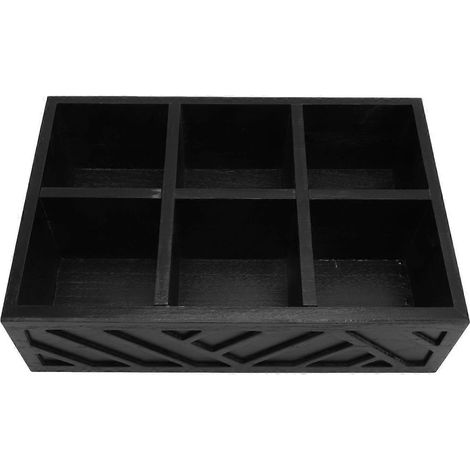 Kaffeebar-Organizer aus Holz, Kaffeestations-Organizer für die Theke, Kaffeekapselhalter, Siruphalter, Tee- und Gewürzbehälter