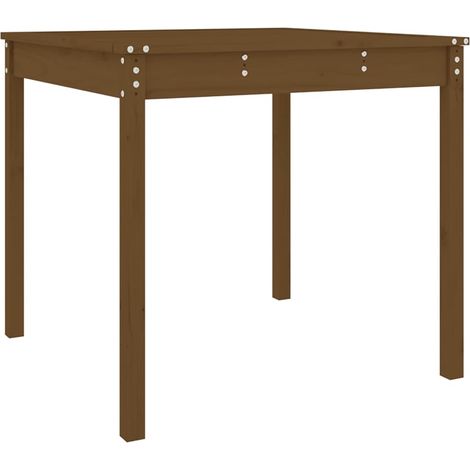 Maison Exclusive - Mesa de jardín madera maciza pino marrón miel
