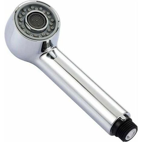 Ulisem Küchenarmatur Dusche 2 Düsen Duschkopf Ersatzbrause für Küchenarmatur, Chrom (1/4)