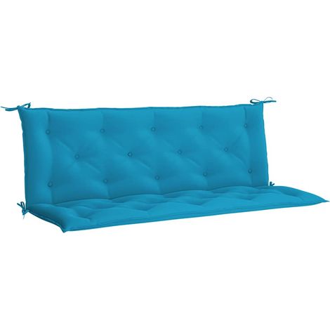 Maison Exclusive - Cuscino per Panca Azzurro 150x(50+50)x7cm in Tessuto Oxford (1/5)