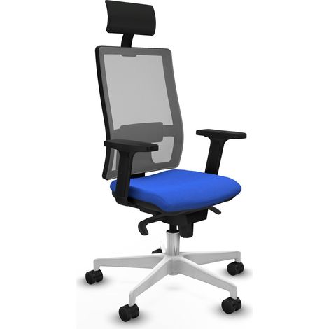 Piqueras y Crespo Horna Silla Oficina Azul Confort