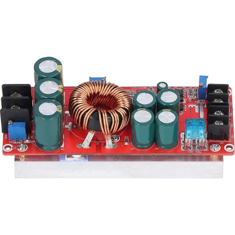 1200W DCDC-Aufwärtswandlermodul, einstellbares Netzteilmodul, Konstantspannungswandlerregler