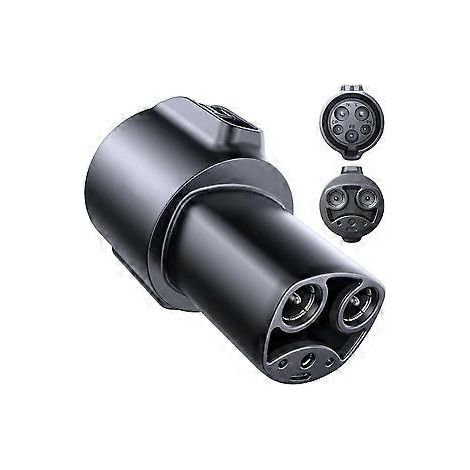 J1772 Ladeadapter für Ladegerätzubehör [Max. 80 A 240 V] Tesla NACS Adapter, einfach zu bedienen